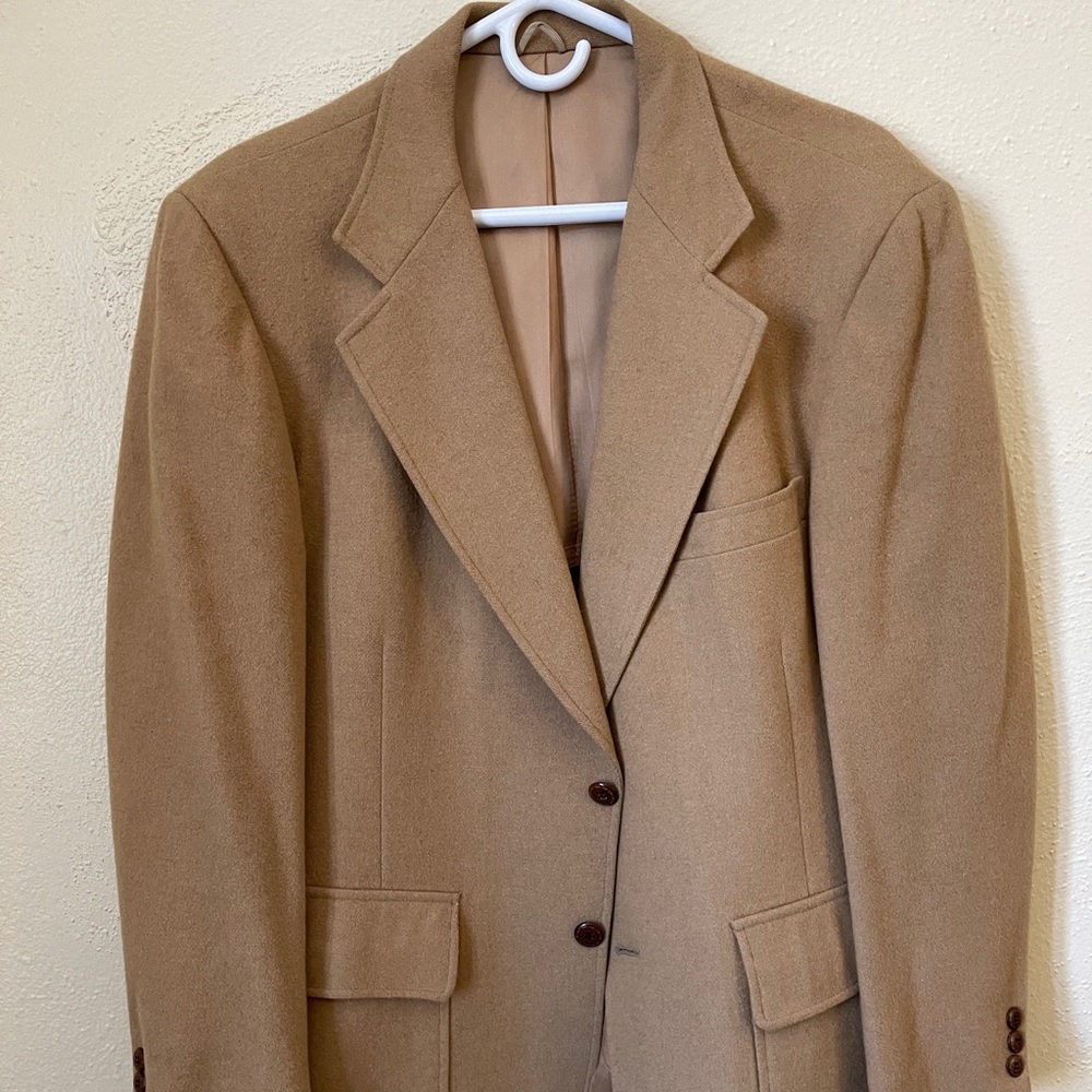 Tan sports coat